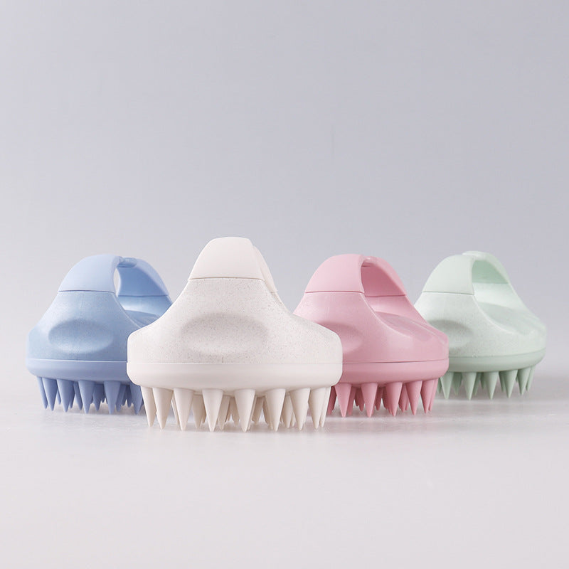Deamira ScalpGlow siliconen hoofdhuidmassagers, set van 4