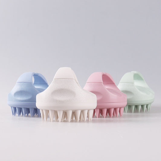 Deamira ScalpGlow siliconen hoofdhuidmassagers, set van 4